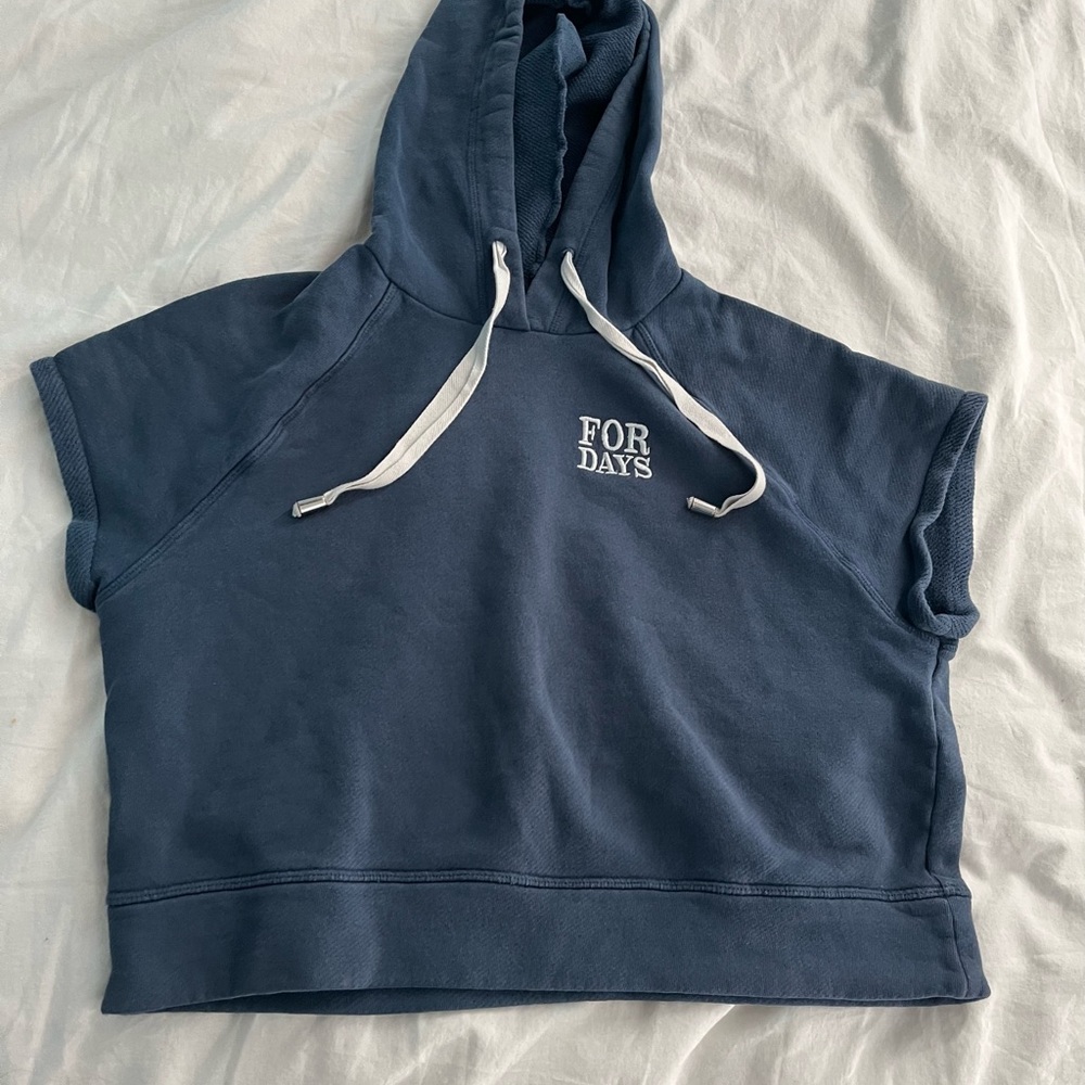 For Days Blue Hoodie size S